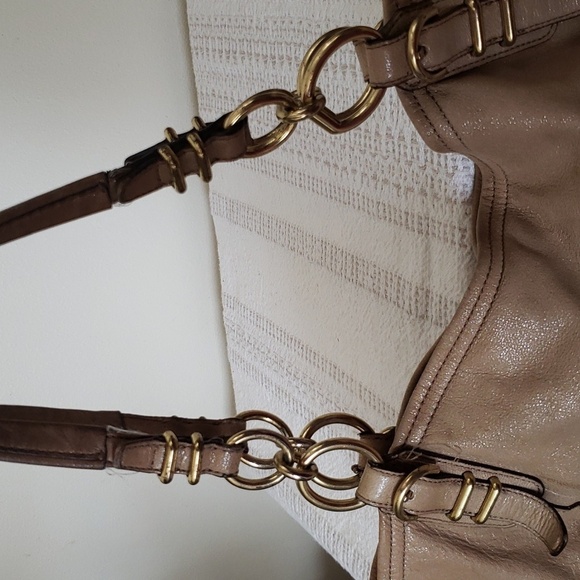 COACH Kristin Pinnacle Leather Tote in Tan Shimmer F19385 - Picture 14 of 14